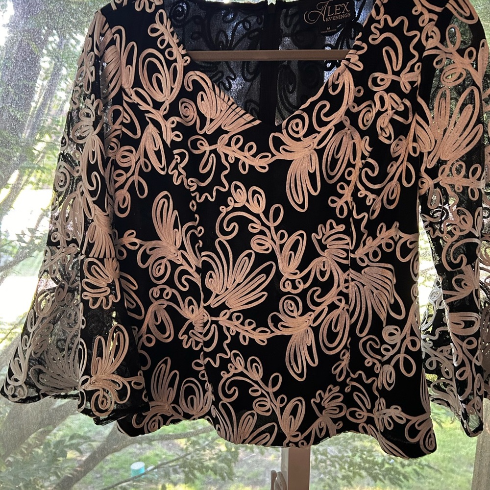 Alex evenings top
